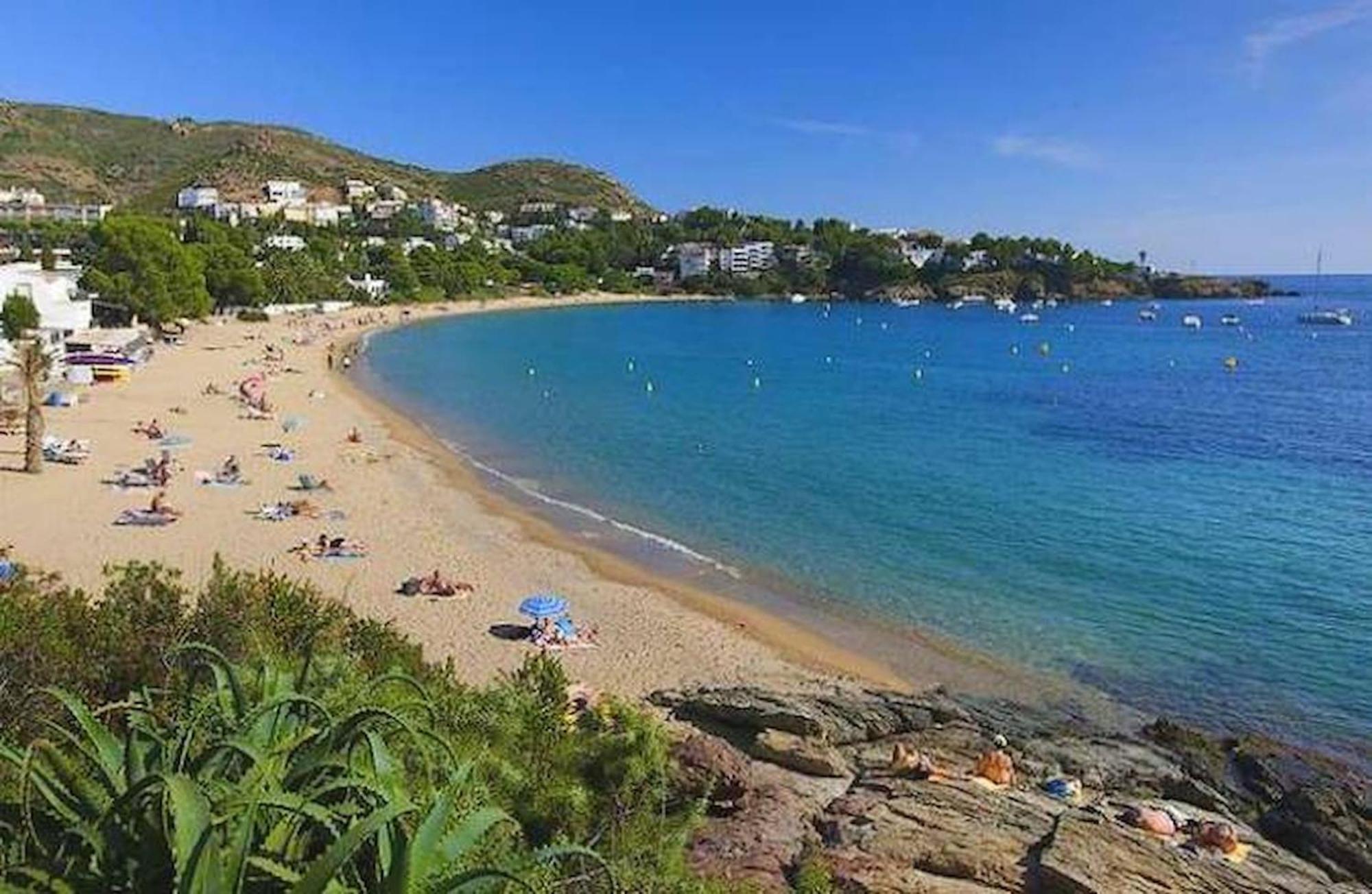 Apartamento En Roses A 2 Min De La Playa Con Vistas Al Mar Av-18 Girona Dış mekan fotoğraf