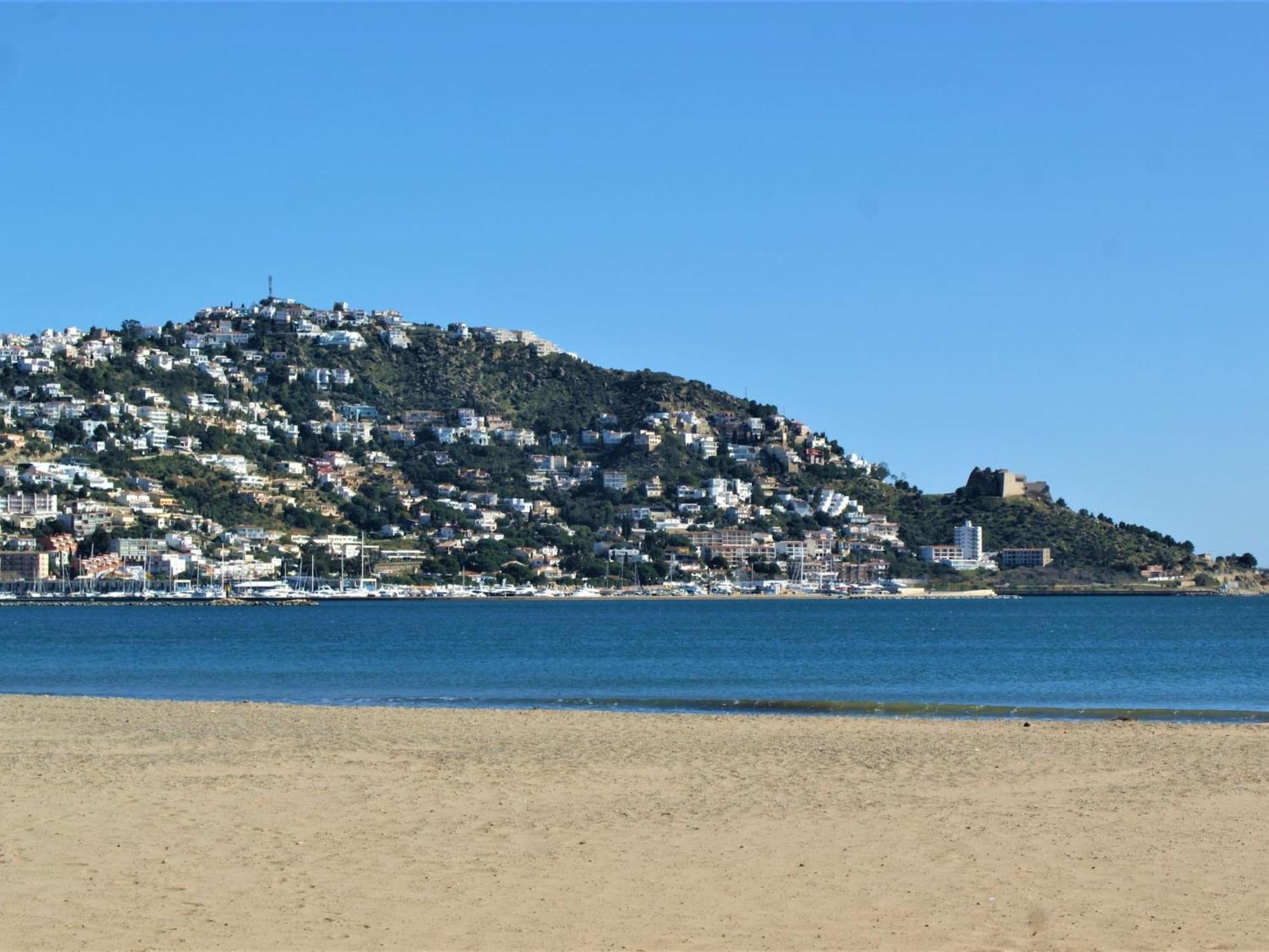 Apartamento En Roses A 2 Min De La Playa Con Vistas Al Mar Av-18 Girona Dış mekan fotoğraf